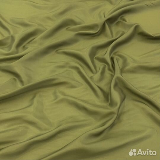 Подкладка Вискоза Оливковая Италия