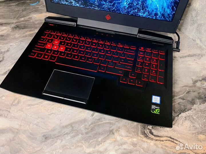 Hp omen (core i7 7700HQ/GTX 1050/SSD 480)
