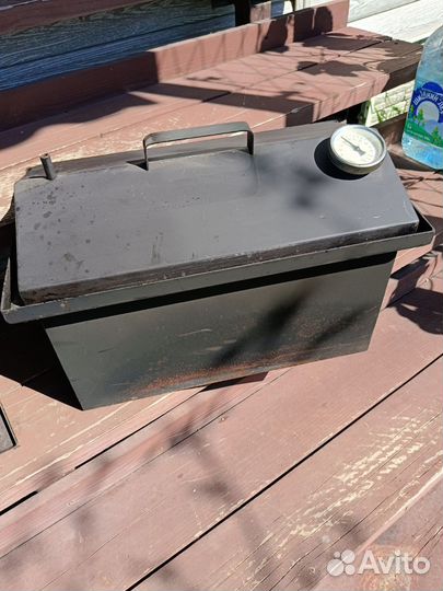 Коптильня горячего копчения бу