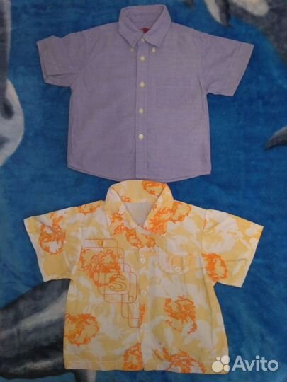Рубашки 3-4 года