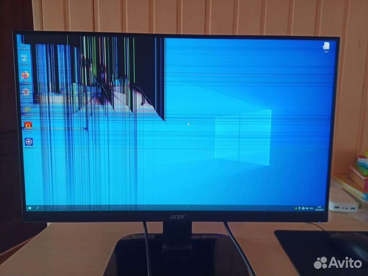 Монитор acer битый