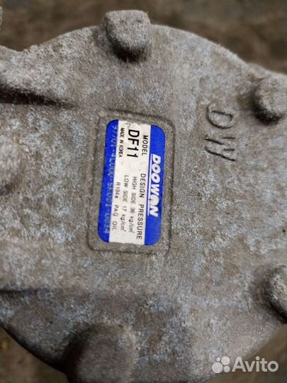 Компрессор кондиционера Hyundai Solaris 1 11-17г