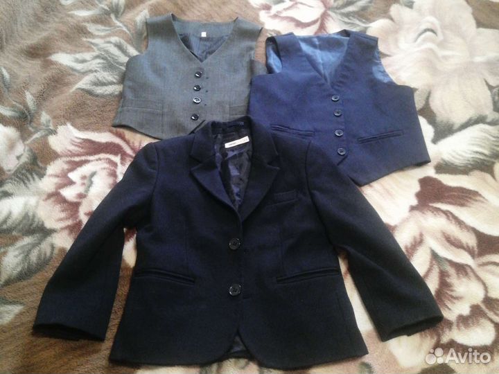 Школьный костюм для мальчика 128