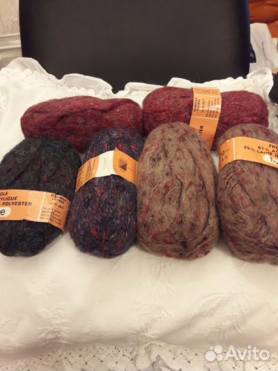 Пряжа для вязания твид