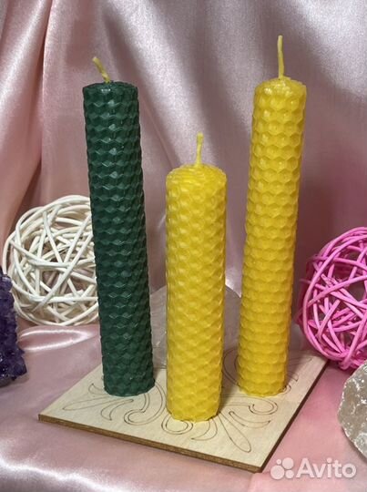 Свечи из вощины