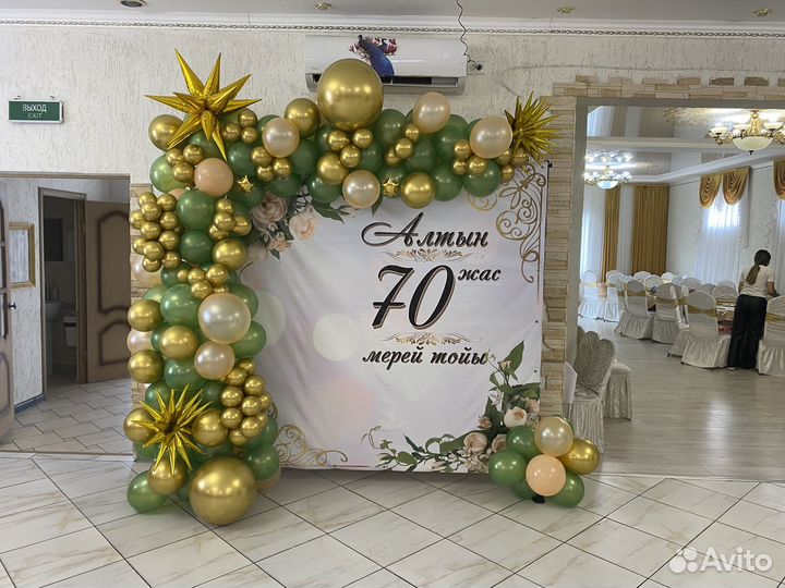 Оформление шарами