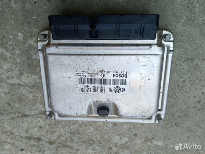 Эбу двигателя для 1.9 TDI AT AVF VW Passat b5+