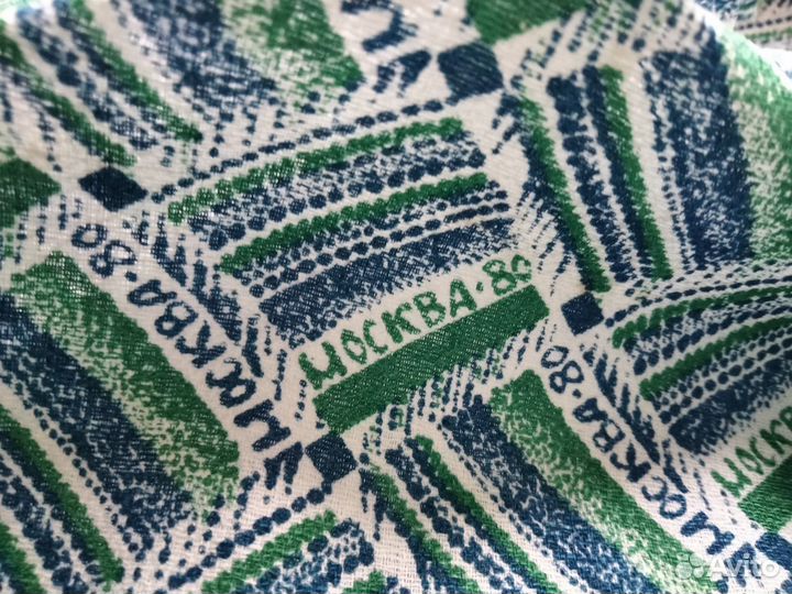 Ткань хлопок СССР Москва-80