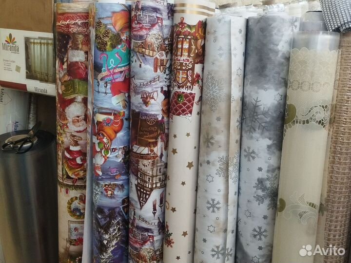 Клеёнки новогодние