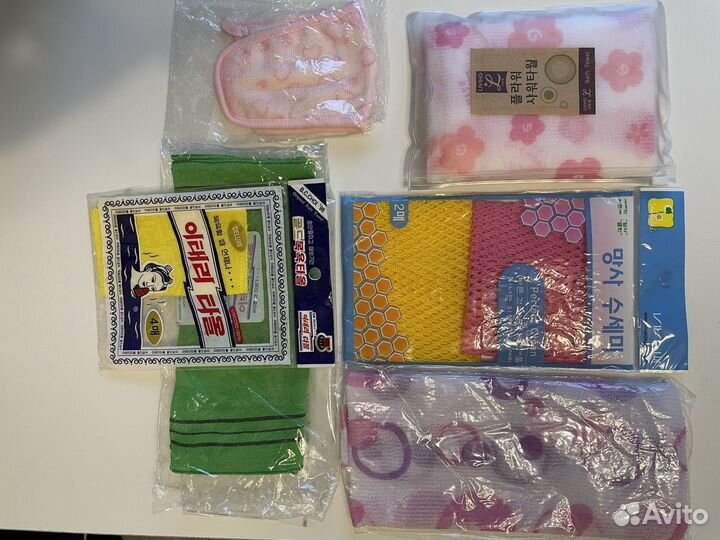 Мочалки Корея