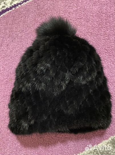 Шапка норковая