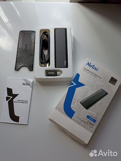 Внешний ssd netac 128