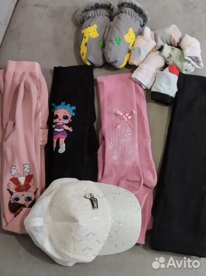 Вещи на девочку пакетом 128