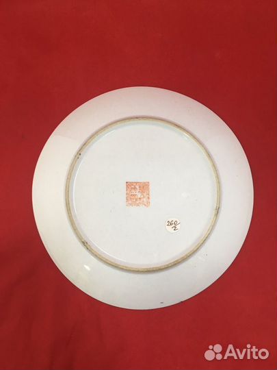 Тарелка старый Китай 1920-е годы фарфор Chinese