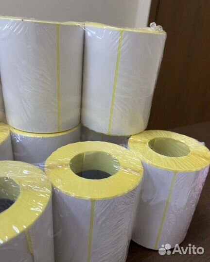 Термоэтикетка 100х100 (самоклеящаяся 1х300)