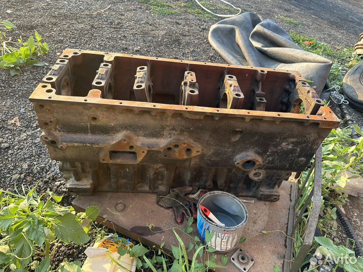 Блок на двигатель Д260 и коленвал Н2