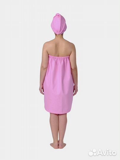 Парэо для сауны женское (Вафельное)