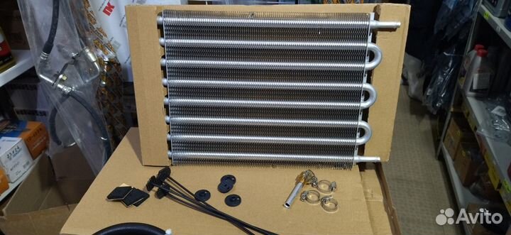 Радиатор в место теплообменника CVT Mitsubishi