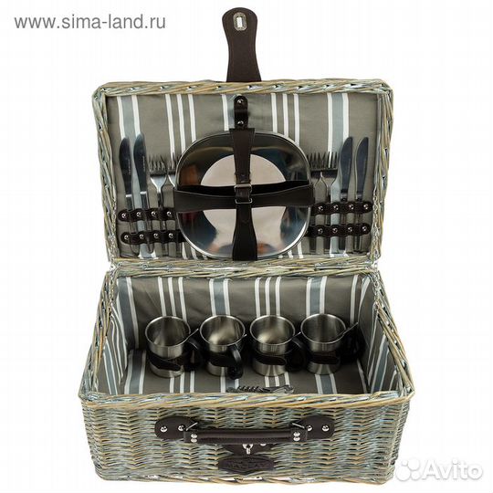 Корзина для пикника Alex, на 4 персоны