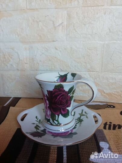 Чашка с блюдцем