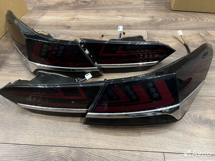 Комплект задних фонарей, стопы Camry 70