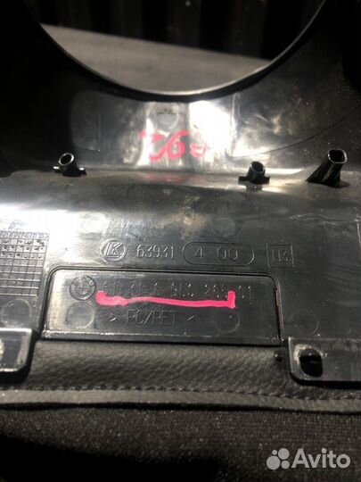 Верхняя облицовка рулевой колонки Bmw 3 E90