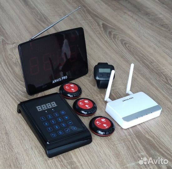 Кнопка вызова медперсонала, персонала, врача, часы