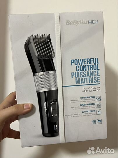 Машинка для стрижки волос Babyliss E974E