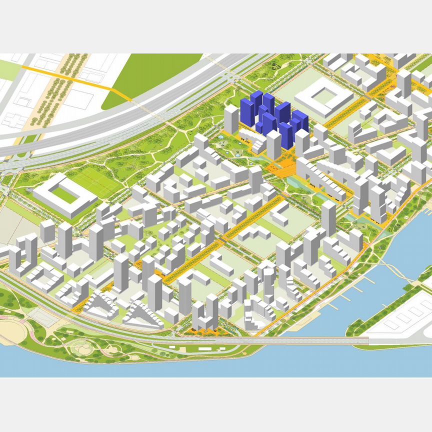 1-к. квартира, 50,5 м², 10/19 эт.