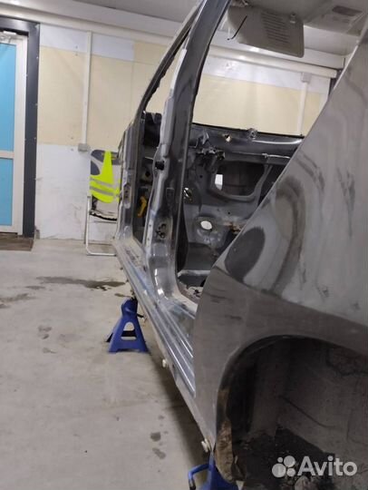 Порог со стойкой левый Fiat Albea 2002-2012