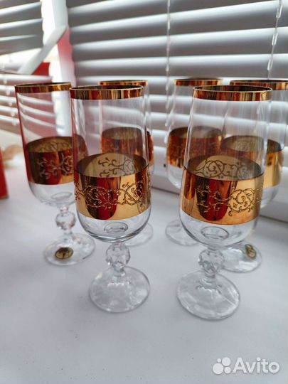 Хрустальные бокалы