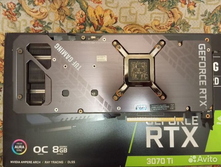 Asus RTX 3070ti TUF OC