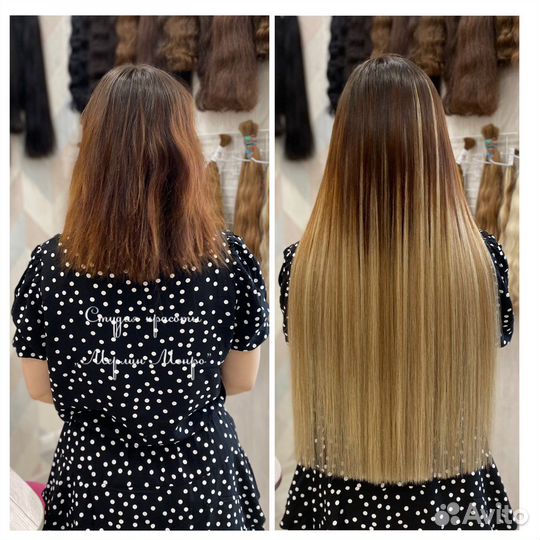 Волосы для наращивания+работа