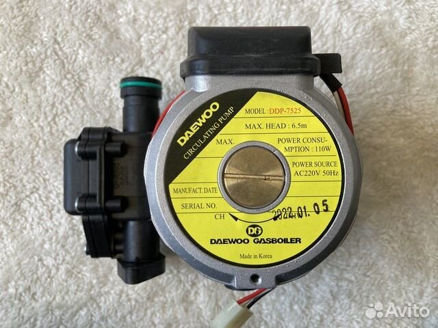 Насос котла Daewoo (DDP-7525)
