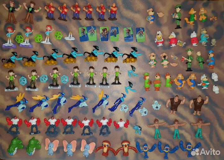 Киндер сюрприз свинка пеппа шрек гарри поттер и др