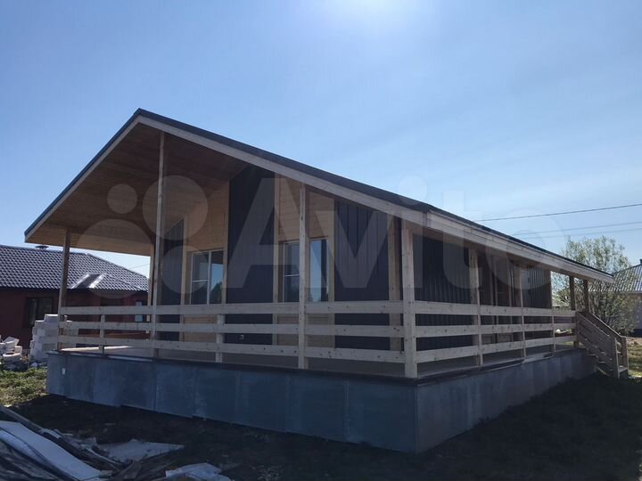 Дом 100 м² на участке 8 сот.