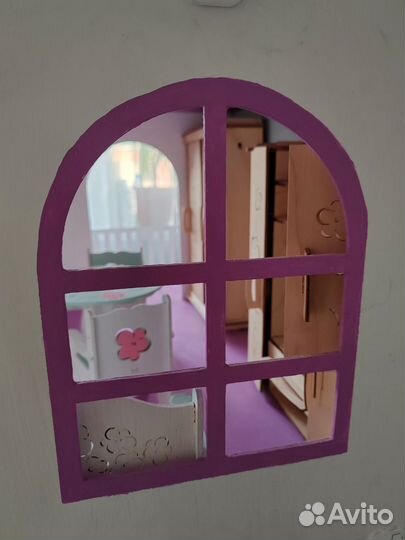 Домик кукольный+качеля