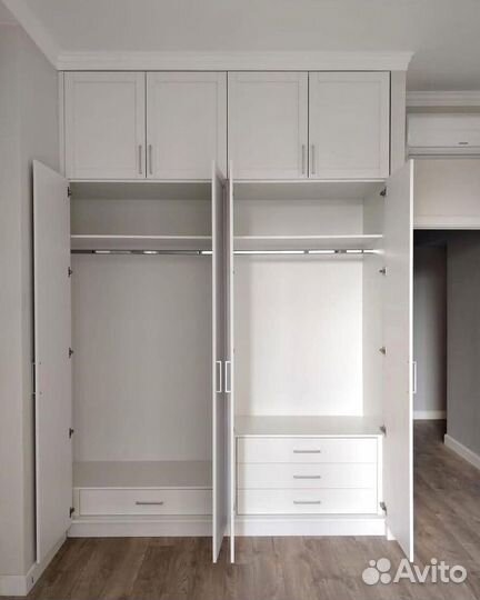 Шкаф с антресолями