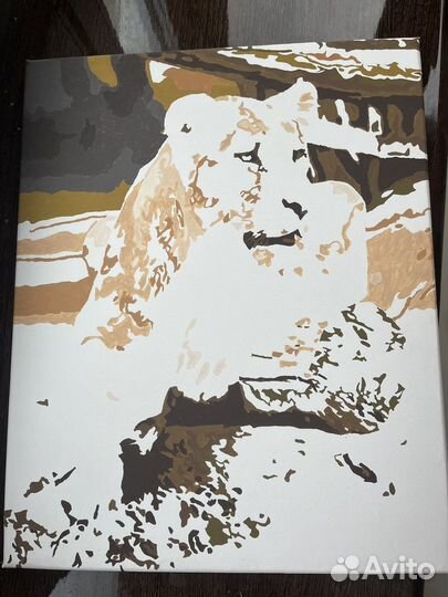 Картина по номерам. Холст 50х40