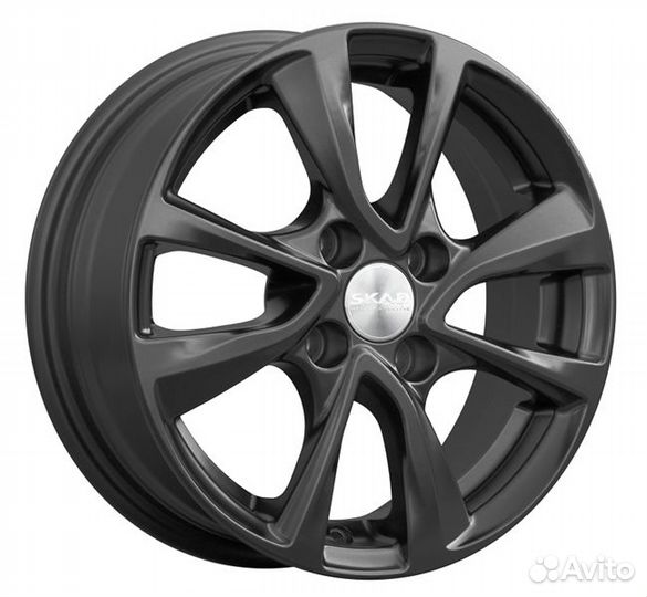 Скад Ницца : 5.5x14 4*100 Et:45 Dia:67.1 черный бархат