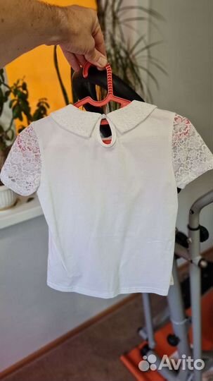 Блузка школьная 128 134