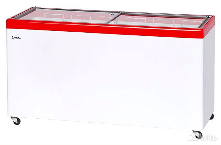 Ларь морозильный Снеж млп-700 красный