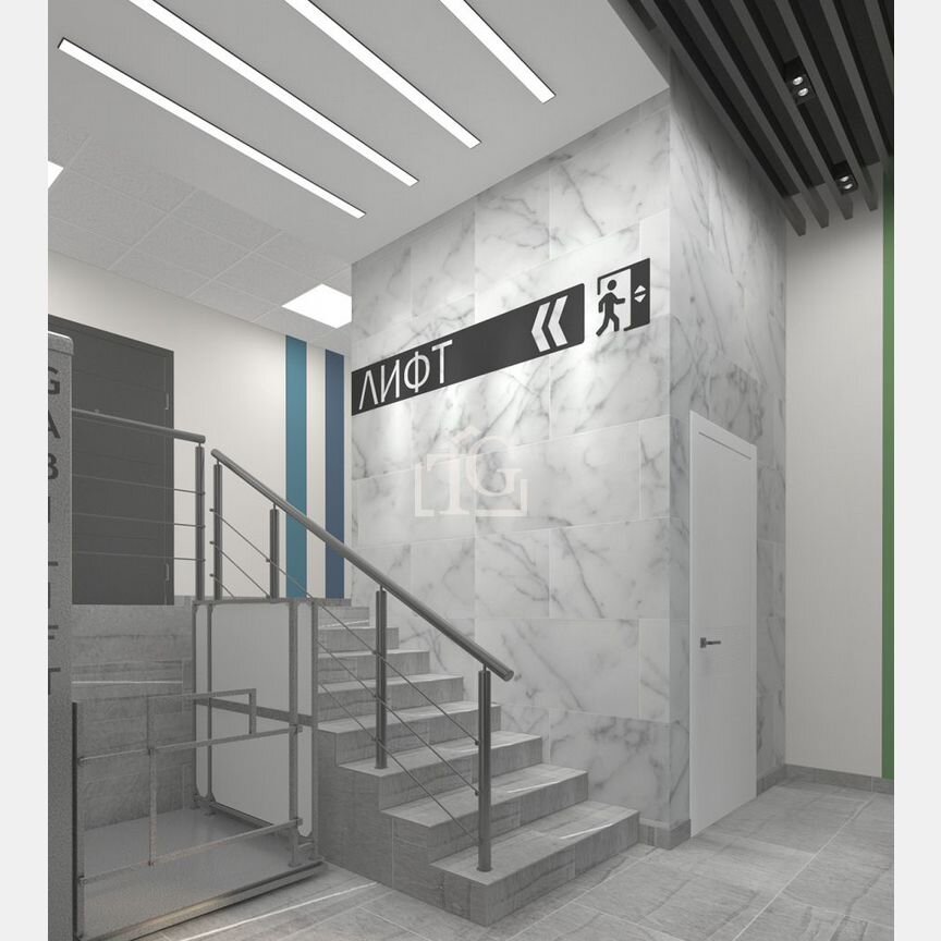 2-к. квартира, 47,8 м², 3/19 эт.