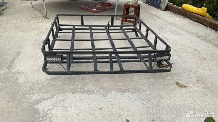 Туристический багажник на ниву