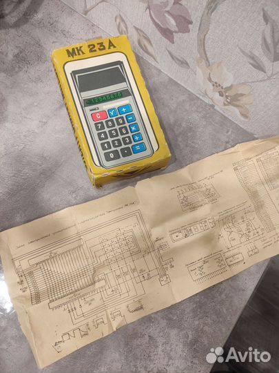 Микрокалькулятор СССР Электроника мк 23 А