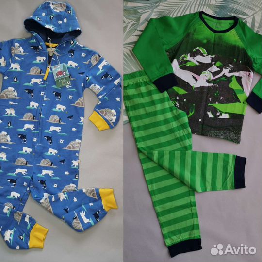 Пижама, слип, домашняя одежда Frugi 110-116
