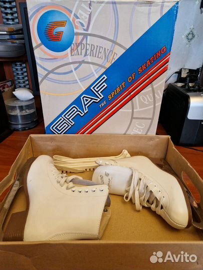 Коньки женские graf lugano р. 37