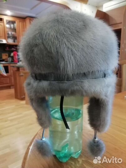 Шапка зимняя меховая норка р. 55-56