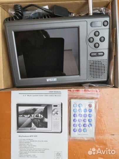 Автомобильный телевизор новый