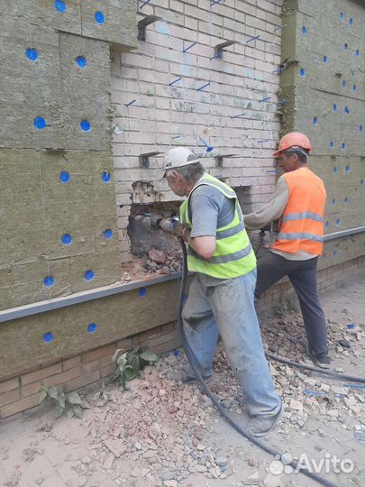 Аренда компрессора с отбойными молотками